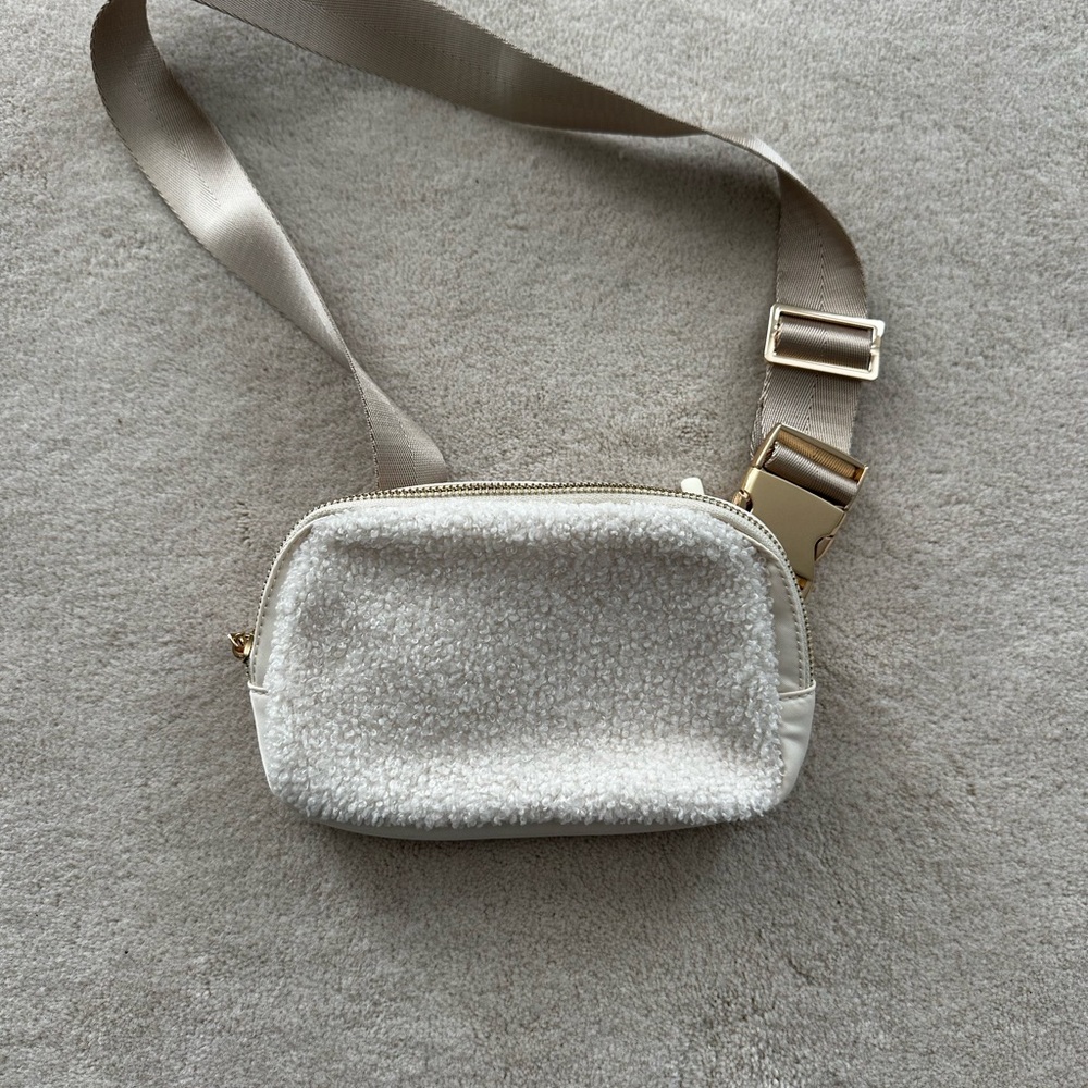 Stylish Beige Crossbody Bag